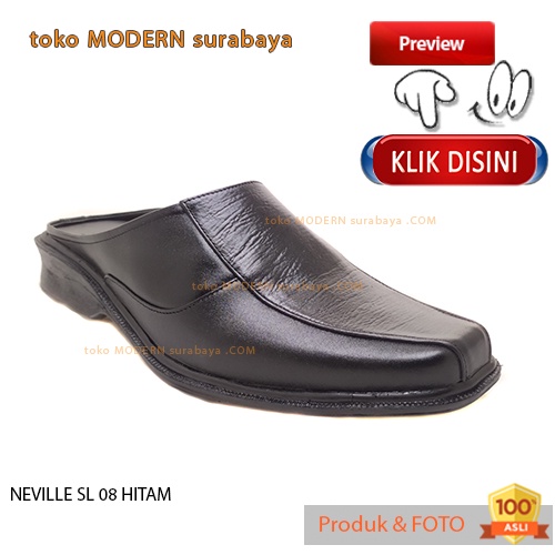 Sepatu Sandal pantofel Pria Slip On Casual NEVILLE SL 08