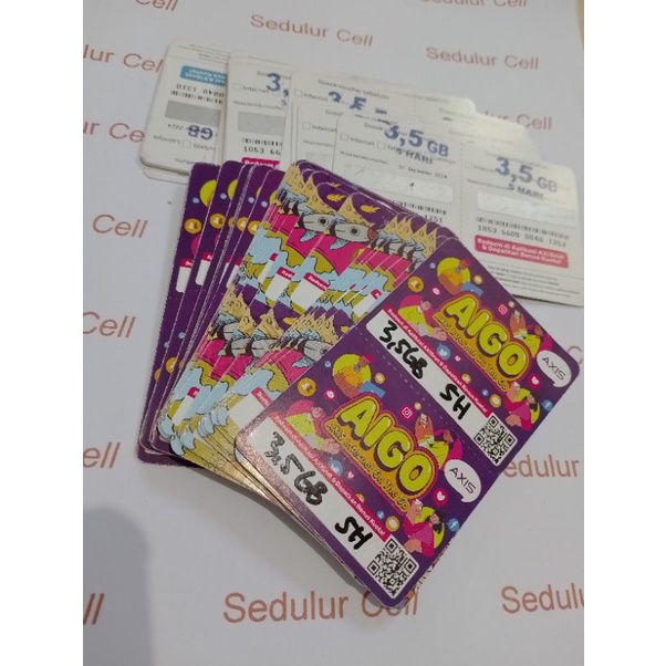 Vocer Aigo (Axis) 3,5gb 5hari(glosir)