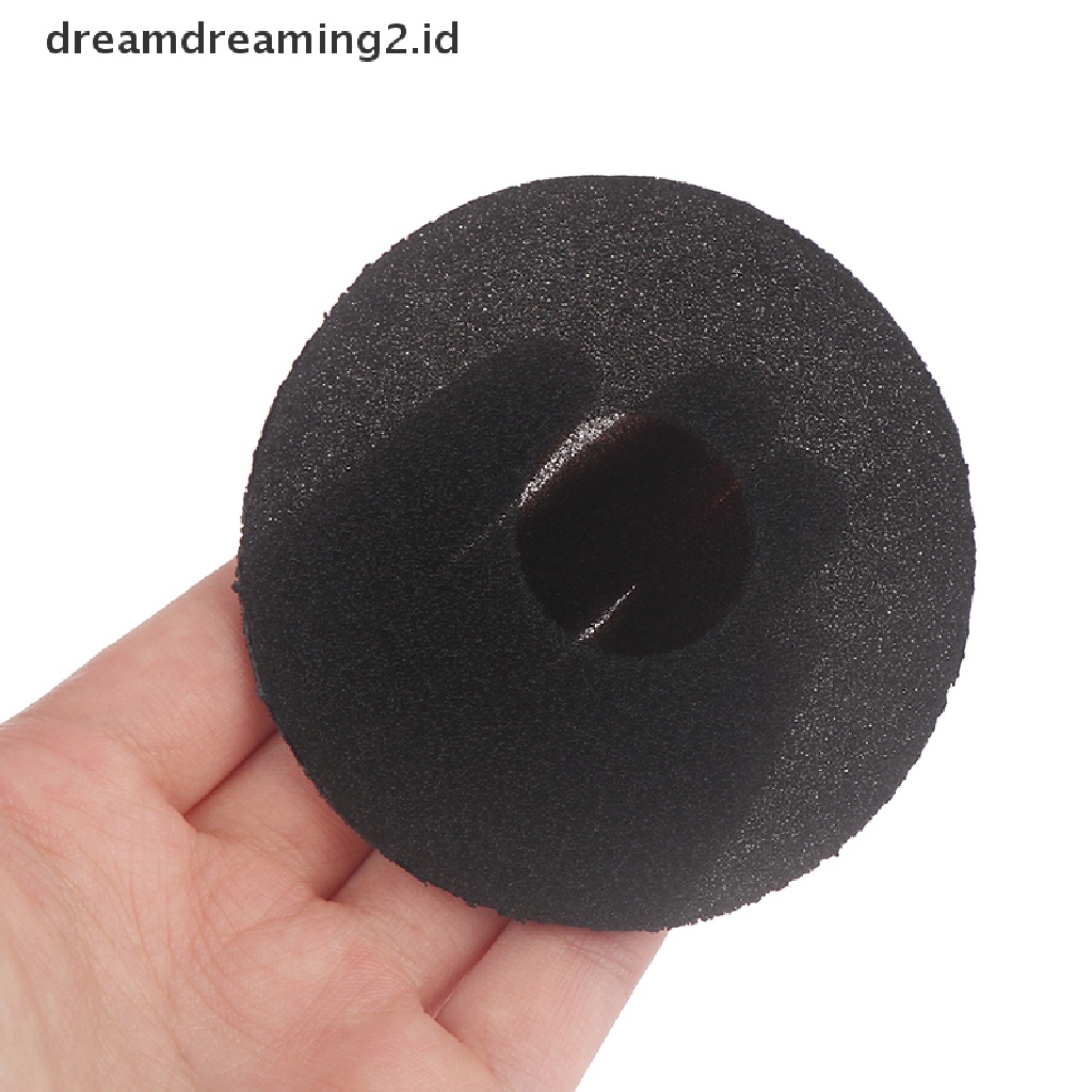 (dream) 40pcs Spons Mikrofon Penutup Busa Pelepas Kaca Depan Pelindung Mic Cap Pad.