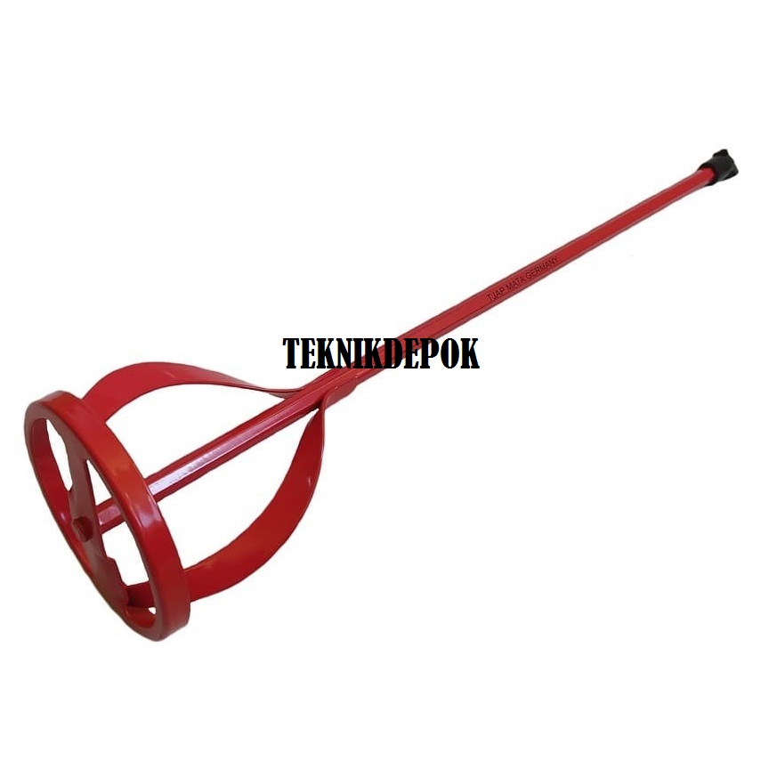 Mixer Adukan Cat 60 x 400 mm Mata Bor Pengaduk Semen Instant 6 x 40 cm