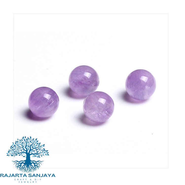 Butir Batu Lavender 8mm