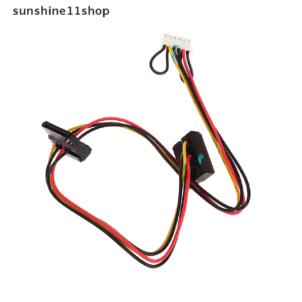 Sho Conector Kabel Power Socket SATA HDD 6Pin Ke 2-Port Untuk Mainboard Komputer Acer N