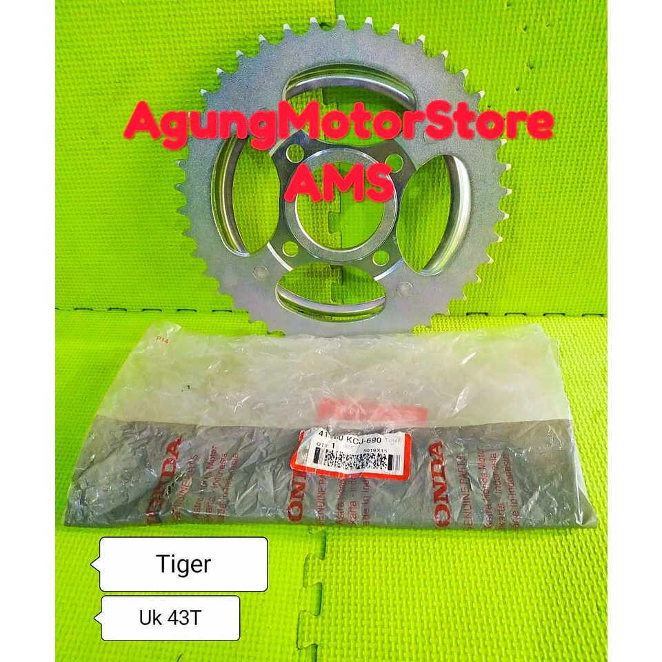 GEAR BELAKANG HONDA TIGER ORIGINAL AHM 41200-KCJ-690