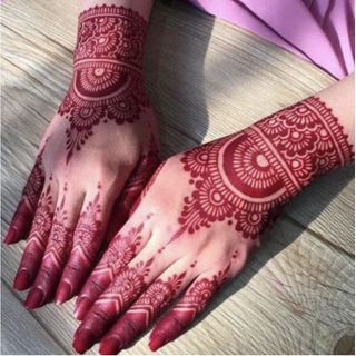 HENNA PASTE / HENNA HALAL 25GR - Maroon
