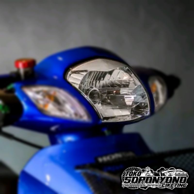 +✅𝗧𝗘𝗥𝗠𝗨𝗥𝗔𝗛 | REFLEKTOR HEADLAMP BAGOL ALL MODEL BY HMA ORIGINAL THAILAND FOR WAVE 125 KARISMA 125 BA
