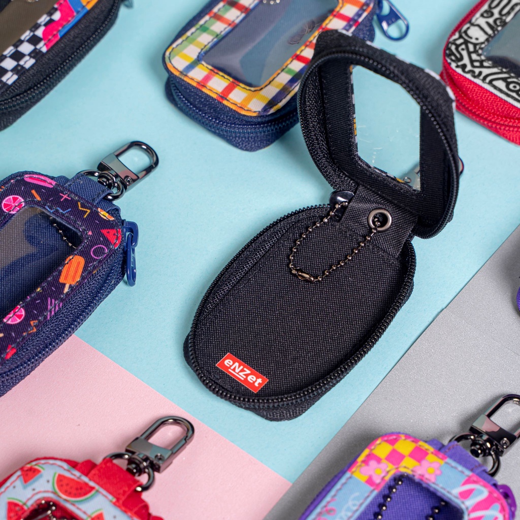 Dompet Keyless Remote Motor Mobil Gantungan Kunci Sarung Remot Full Print