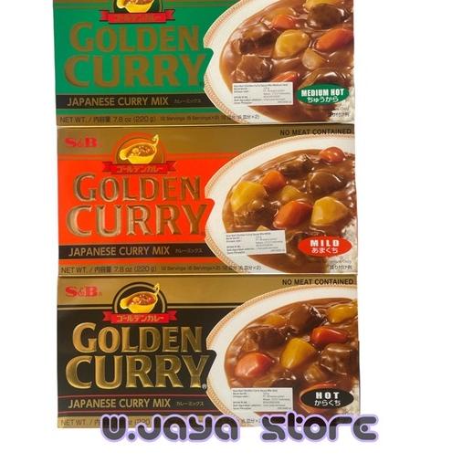 

♩ SnB Golden Curry Sauce Mix- Bumbu Saus Kari 220gr Jepang ▲