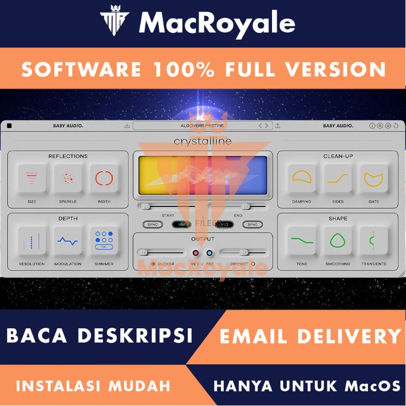 [MacOS] Baby Audio Crystalline Full Version Lifetime Full Garansi