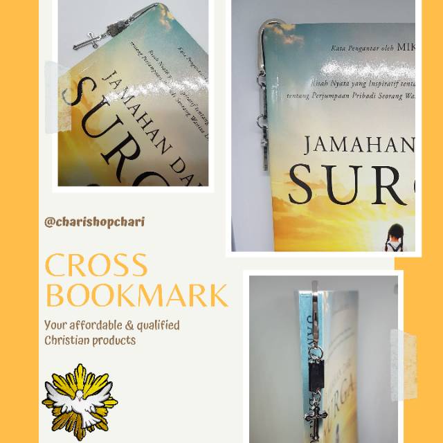 

Terlaris ✨ -Pembatas Buku Alkitab Salib Premium Cross Bookmark- 2.2.23