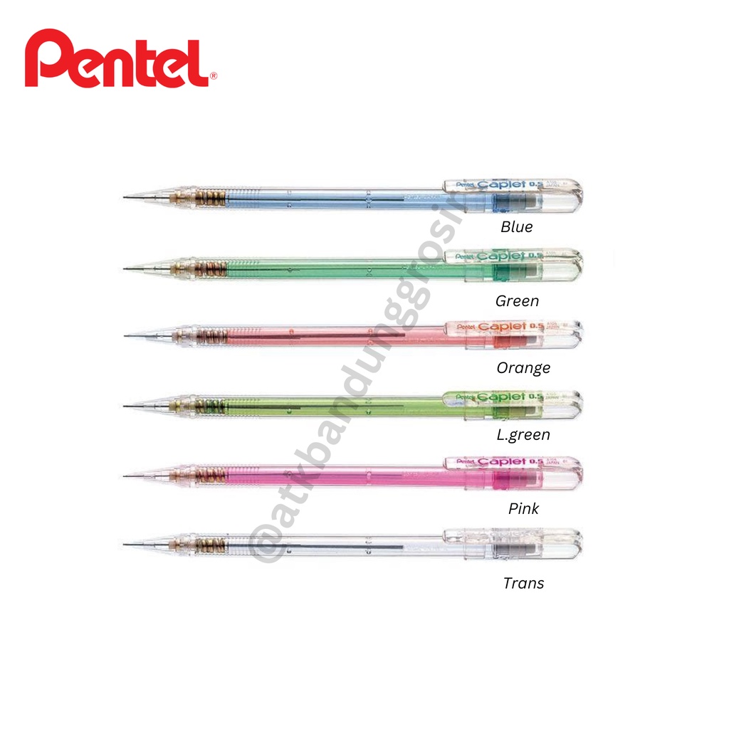 

Pensil Mekanik Pentel Caplet 0.5 mm A105 Mechanic Pencil Berkualitas – Satuan
