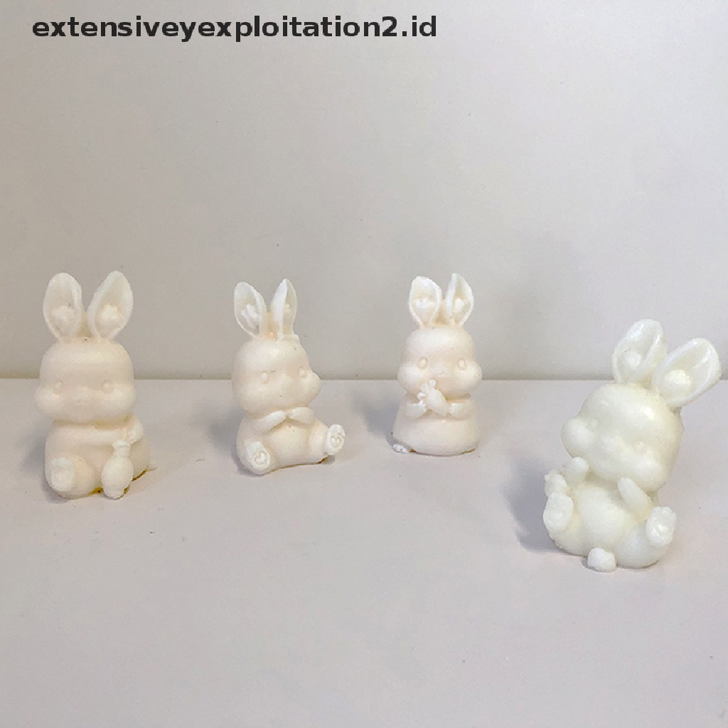 {NEW} Easter Cute Rabbit Silicone Mold DIY Cetakan Kue Coklat Cetakan Kue Dekorasi.