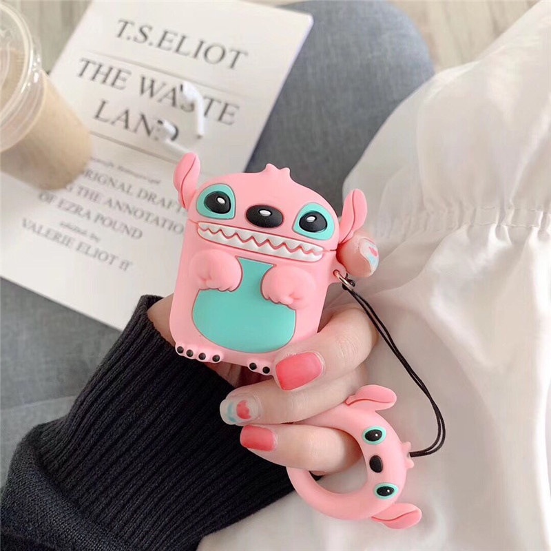 Stiletto Lucu Kartun Penutup Pelindung Headset Pelindung Lengan Soft Silicone Case Untuk I9/I11/I12/I13/I23I24/I25/I27/I100/Inpods12-TWS Headset