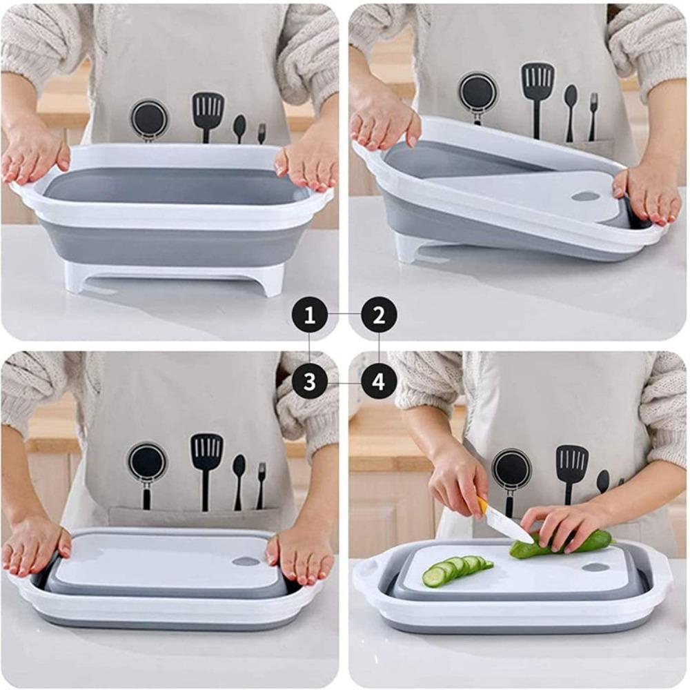 Solighter Talenan Lipat Dapur Piring Collapsible Sink