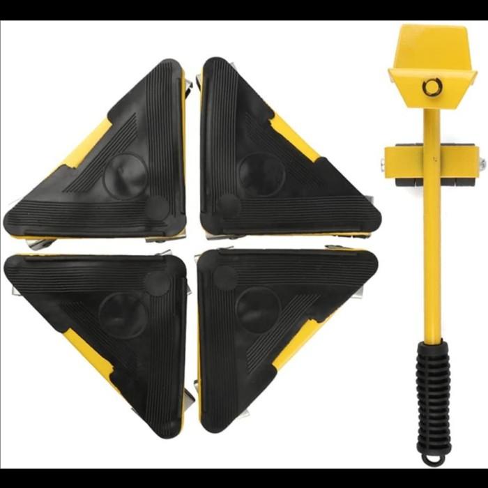 Alat Roda Roller Pemindah Pengangkat Penggeser Furniture Barang Berat