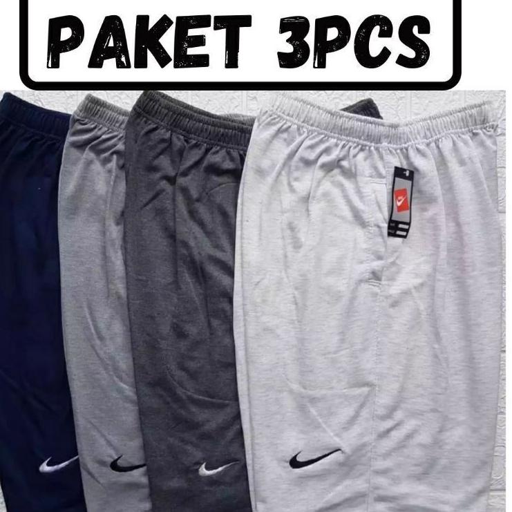 ۩ Paket 3 Celana Pendek kolor Pria Cowok Ukuran L XL XXL XXXL Celana Sport Pria Jumbo ✧