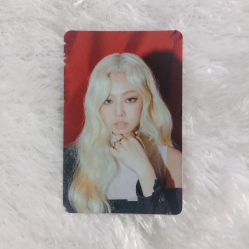 WTS OFFICIAL PHOTOCARD PC JENNIE BLACKPINK SAMSUNG GALAXY FRIENDS A80