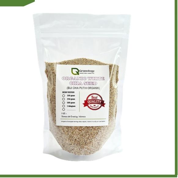 

➧ Organic White Chia Seed Peru (500 gram) by Granology ★