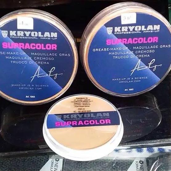 ☄ Faundation supracolor kryolan original 100% / alas bedak kryolan / krayolan alas ☟
