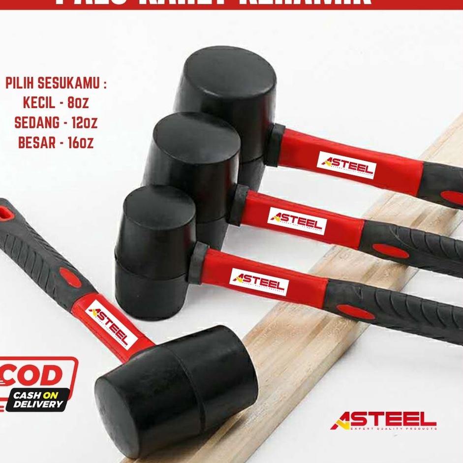 Update Terheboh ASTEEL PALU KARET KERAMIK - PALU KERAMIK - PALU KARET GRANIT - PALU KARET - PALU KAR