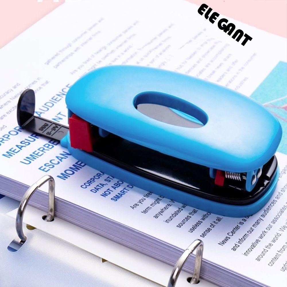 [Elegan] Hole Puncher Loose-leaf Mini DIY Alat Pelubang Siswa Stationary Alat Kantor Kerajinan Scrapbook Bulat Pelubang Pelubang