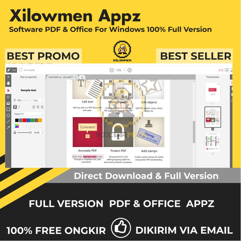 [Full Version]  Icecream PDF Editor Pro PDF Office Lifetime Win OS