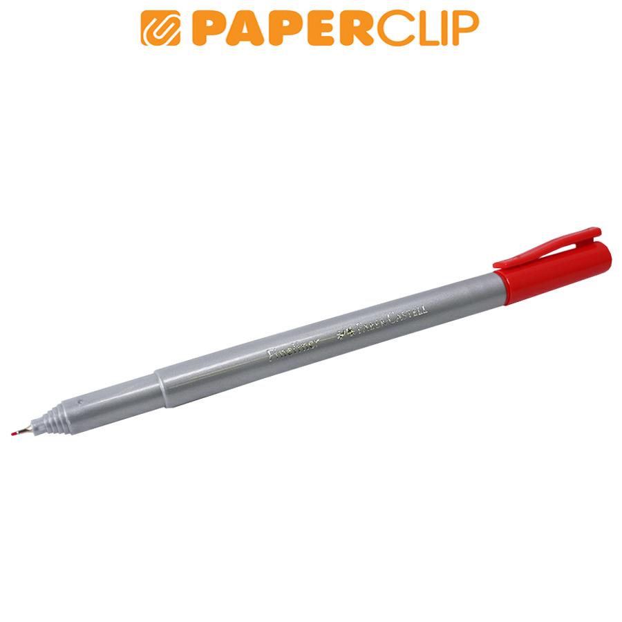 

BALLPOINT / PEN FABER CASTELL 151221 FINELINER RED