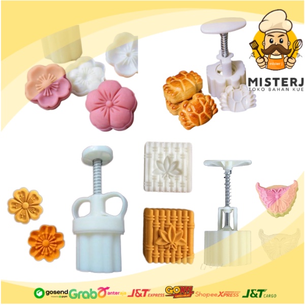 Mooncake | Cetakan Mooncake | All Varian Bentuk Karakter | Cetakan Mooncake Premium