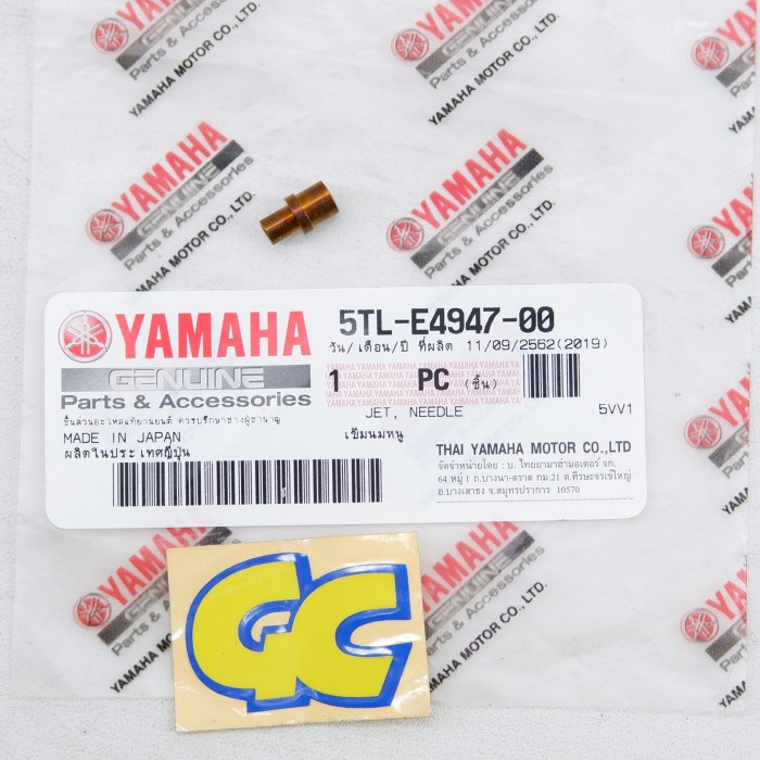 Gerbang Cahaya Nepel Main Jet Karburator Yamaha Mio Sporty, Smile, Soul, Fino