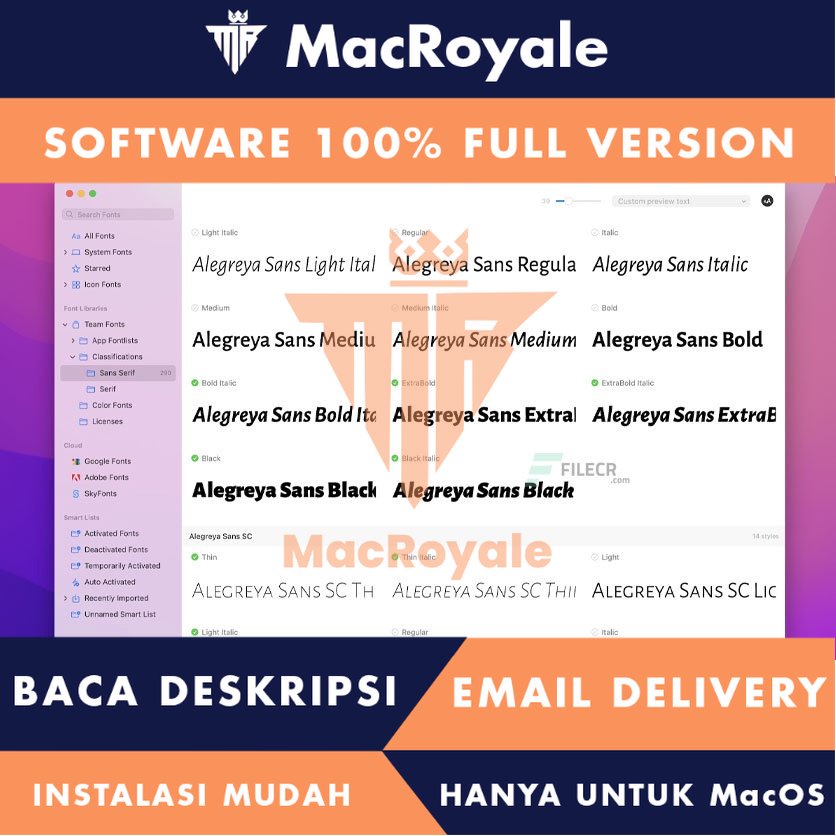[MacOS] RightFont Full Version Lifetime Full Garansi