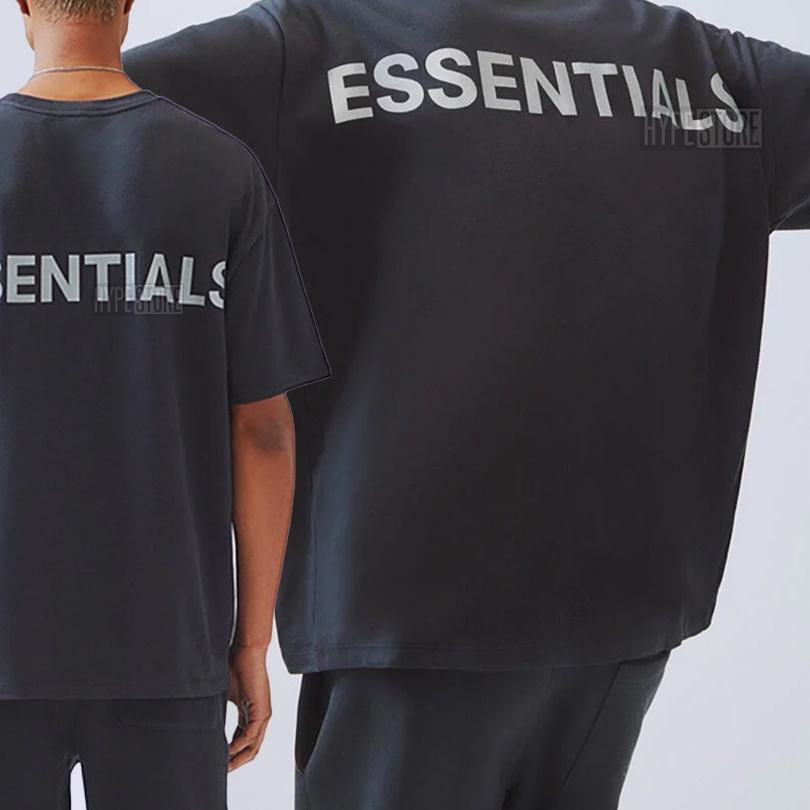 ✤ Kaos Pria Oversized Reflective - ESSENTIALS FOG OV2025 ✈