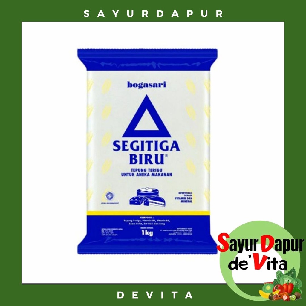 

Tepung Terigu Segitiga Biru 1000gr