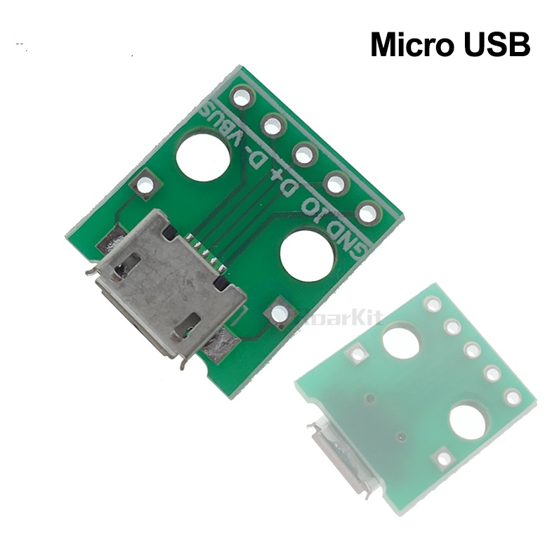 DIP Adapter USB Micro Mini Female Male Converter PCB 2.54mm Type A B C