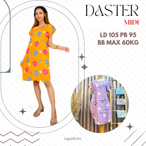 DASTER MIDI RAYON SANTUNG