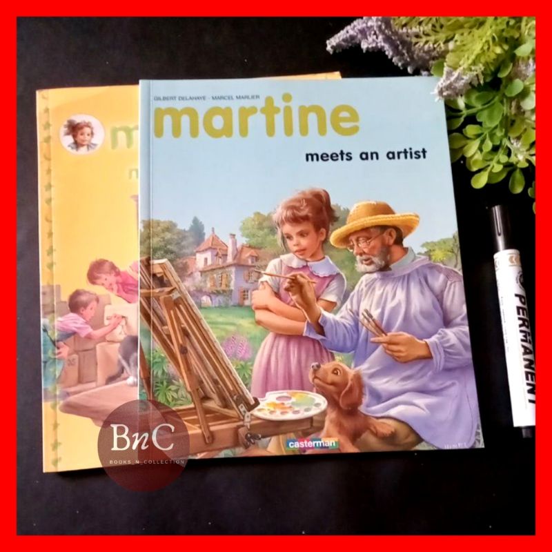 buku cerita Martine soft cover english prelove
