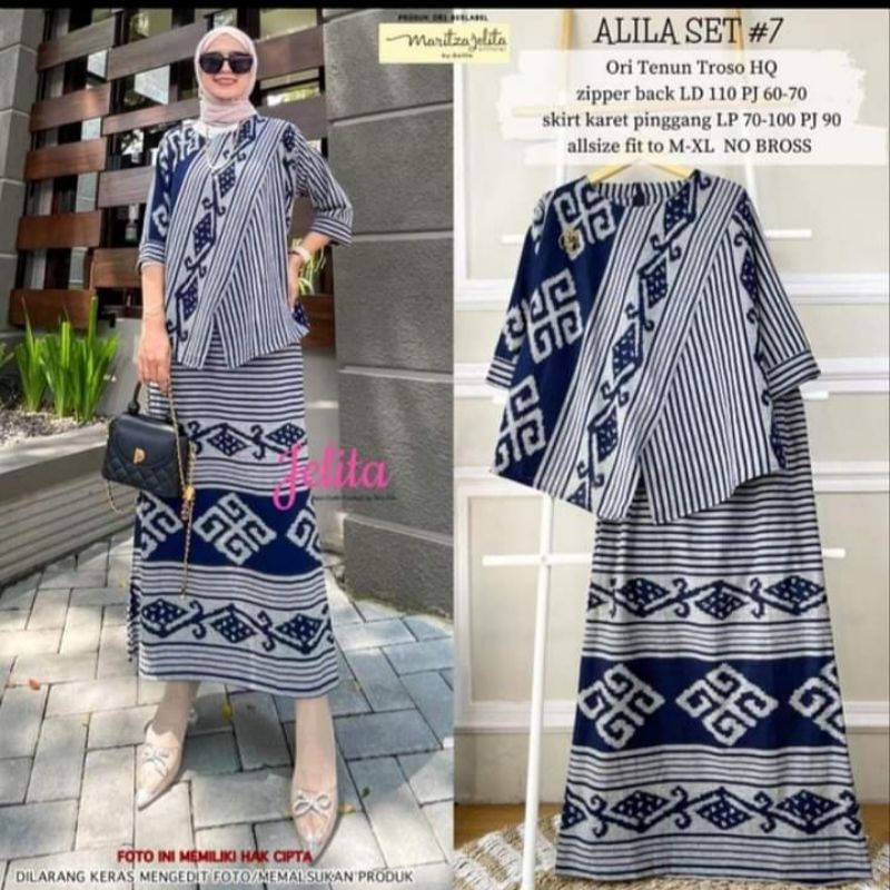 Alila set #7 set tenun jumbo ld 100-180 cm jumbo