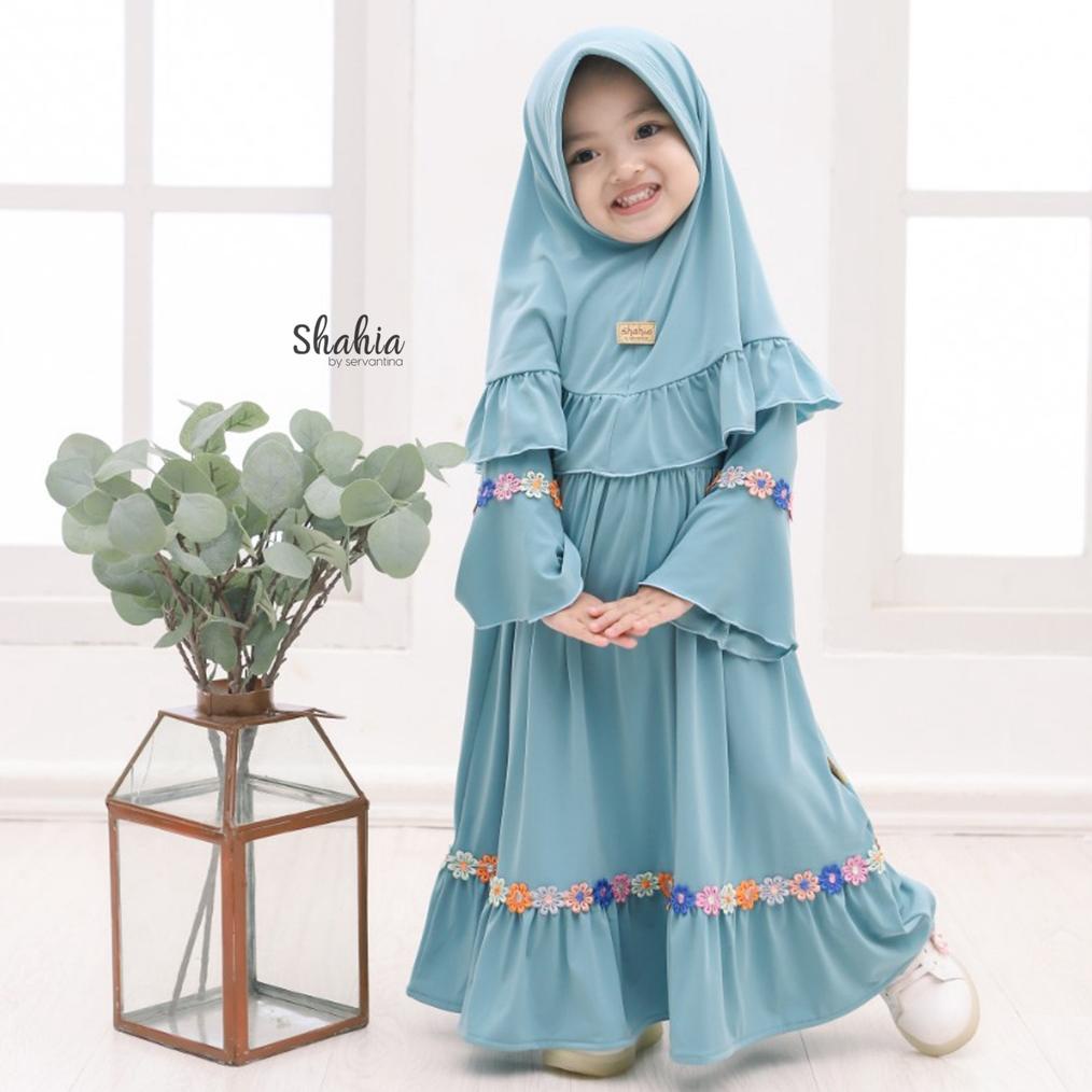 Shahia Servantina - Gamis Anak Perempuan Shabira