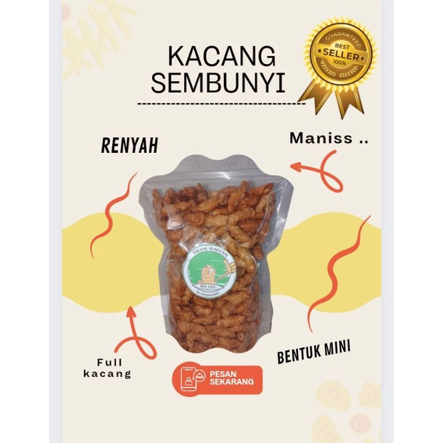 

KACANG SEMBUNYI IBU UCU KEMASAN 300GR