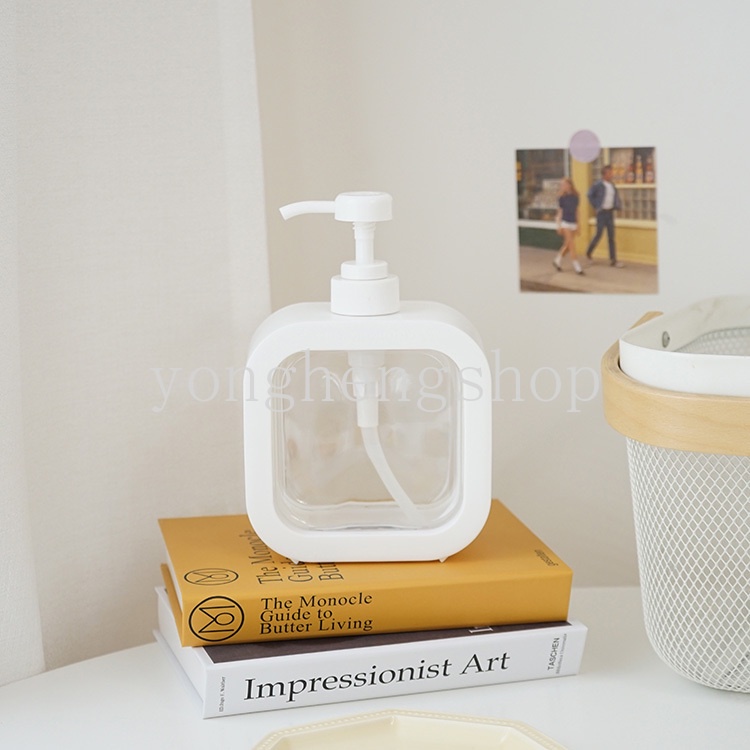 Botol Tekan Kosong Portable 500ML Untuk Sabun / Lotion / Hand Sanitizer