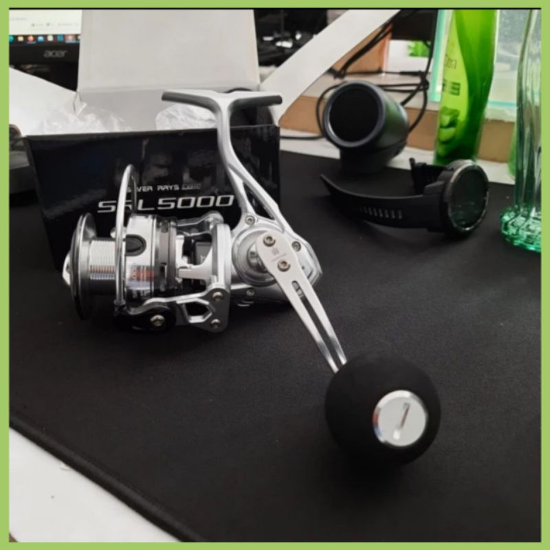 Rell Spinning Tridentech Silver Rays Light 21 New Metal Body SW 5000_1000~~tkr12ook~~