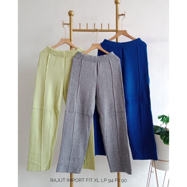 kulot rajut import/fashion wanita modern