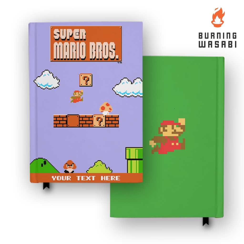 

Notebook Buku Game Nintendo Super Mario Bros 3 Pirate Hunter Anime Manga Hardcover Custom DIary Jurnal Agenda A5 A6