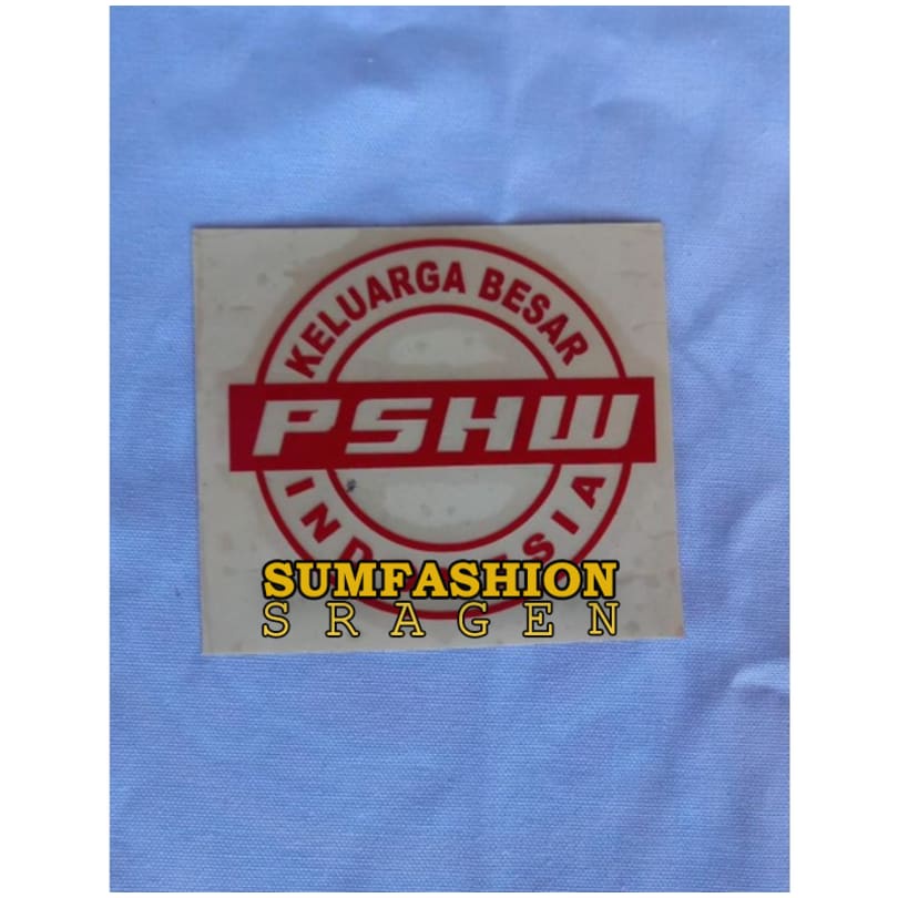 Stiker Keluarga Besar PSHW - SH winongo - pencak silat PSHW