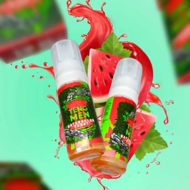 Tengmen Watermelon Float Salt Nic15ML - Authentic Liquid Teng Men - 1pcs