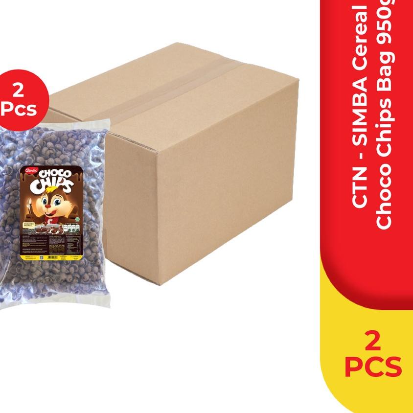 

✦ CTN - SIMBA Choco Chips Bag 2 x 950 gr MT ➹