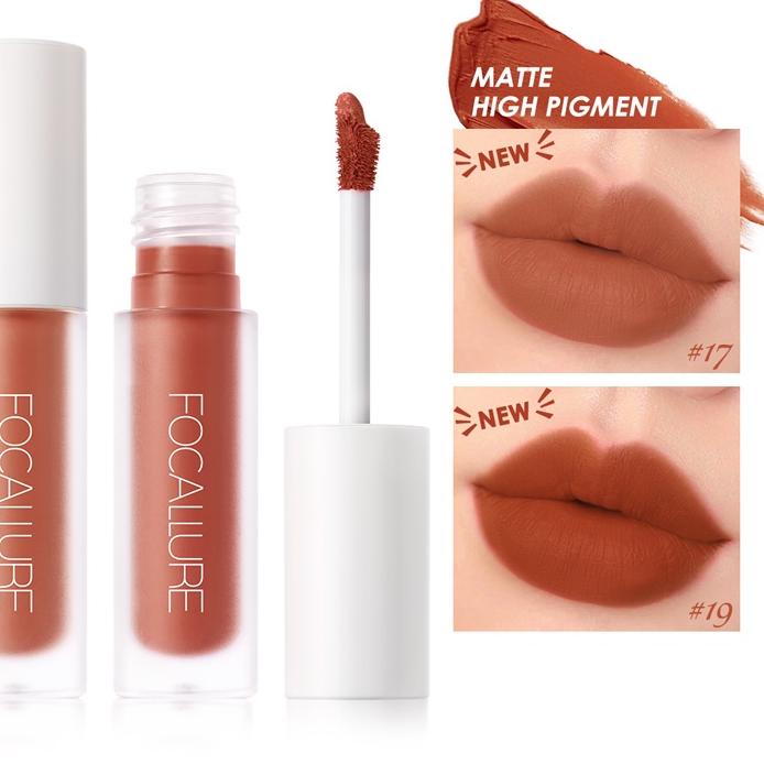 ○ []FOCALLURE Staymax Lip Gloss Lipstik ←