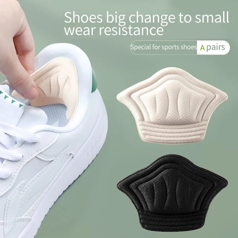 Bantalan Sepatu Sneakers Kebesaran Insole Ganjalan Tumit Anti Lecet Jenis Sepatu Universal Sepasang