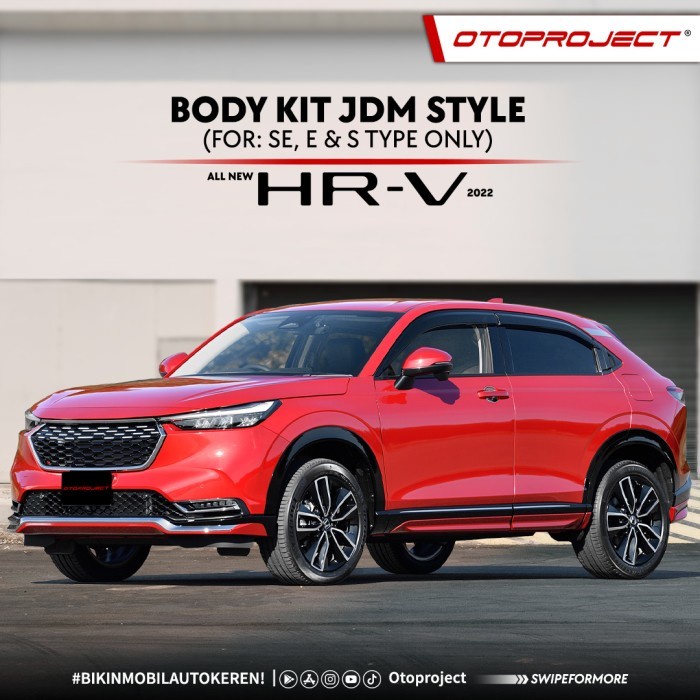 Otoproject BodyKit All New HRV 2022 Up JDM Style (Non RS)