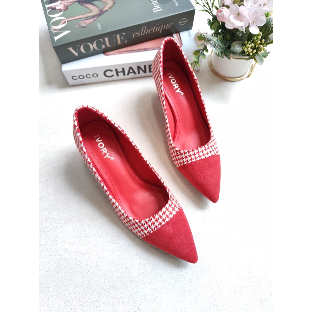 IVORY Sepatu Wanita Heels Fashion IV3-K123