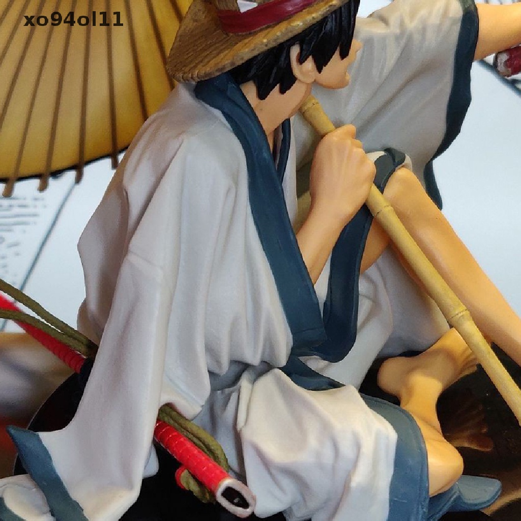 Xo One Piece Anime Figure luffy Payung Sitg Style Kimono Putih ver. Figur PVC OL