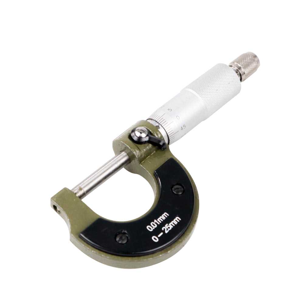 (BISA COD) FTIHSHP Mitutoyo Micrometer 0-25 mm 0.01 mm - QST008